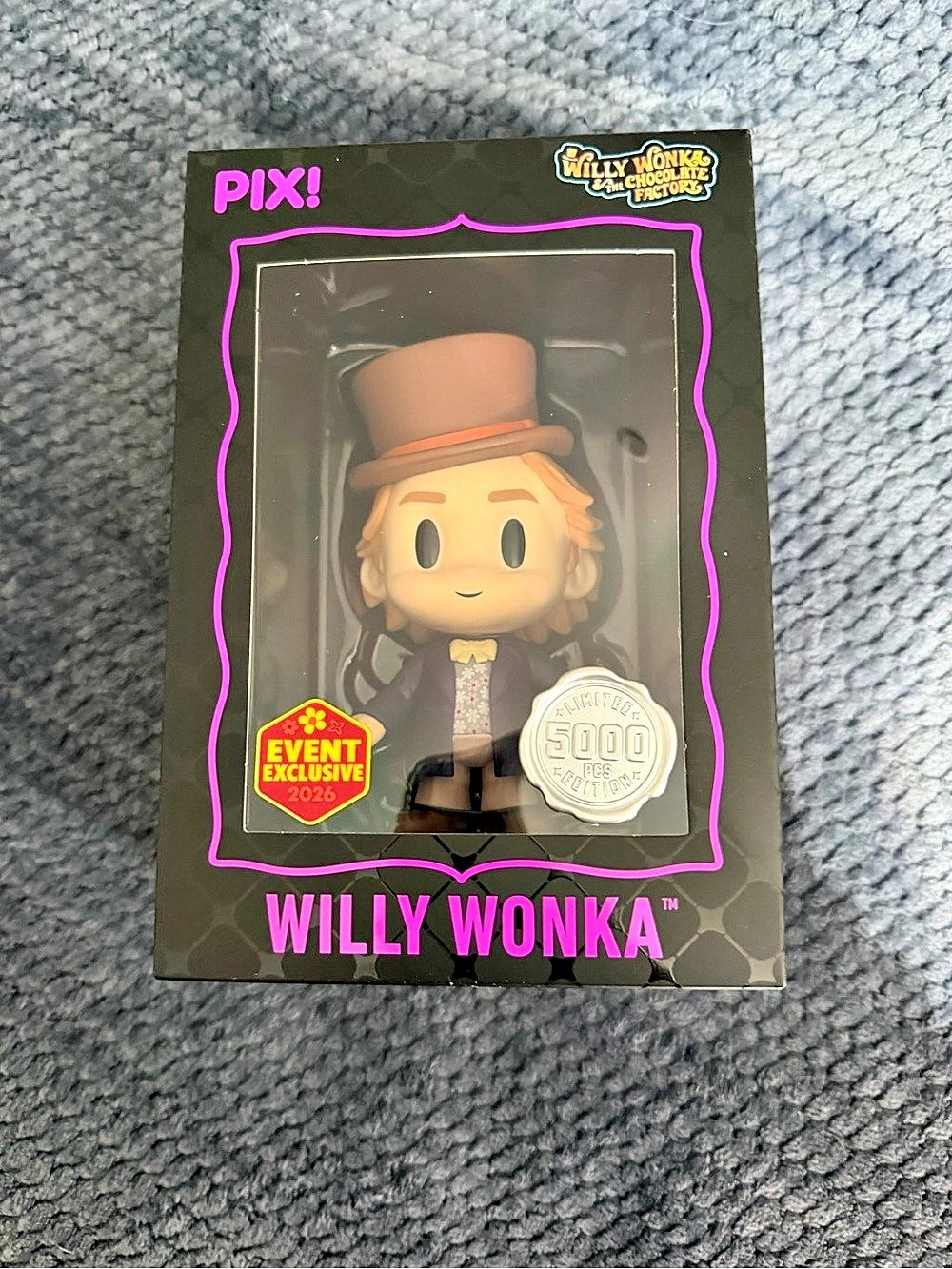 Thrilljoy Pix! Willy Wonka Event Exclusive Boxed Figure